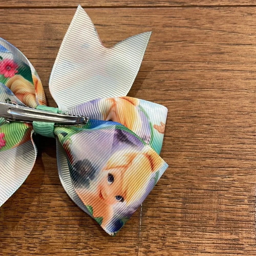 Tinker Bell Bow Alligator Clip